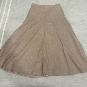 Elegant Tan Women's Skirt